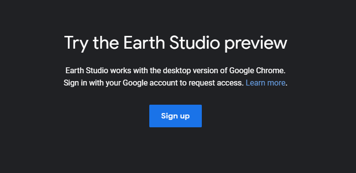 Google Earth Studio
